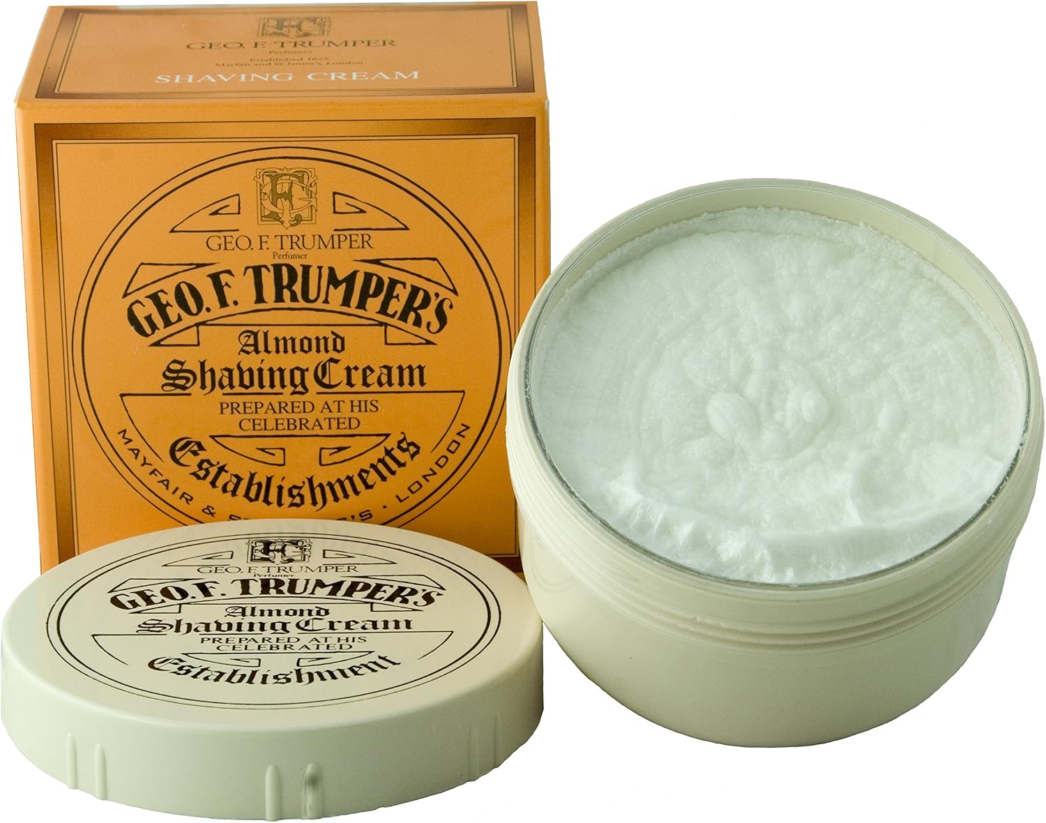 Geo F. Trumper Almond Shaving Cream Jar
