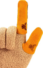 G & F 8126L Cowhide Leather Thumb Guard, Thumb Protection, Large, Finger Guard Sold Separately