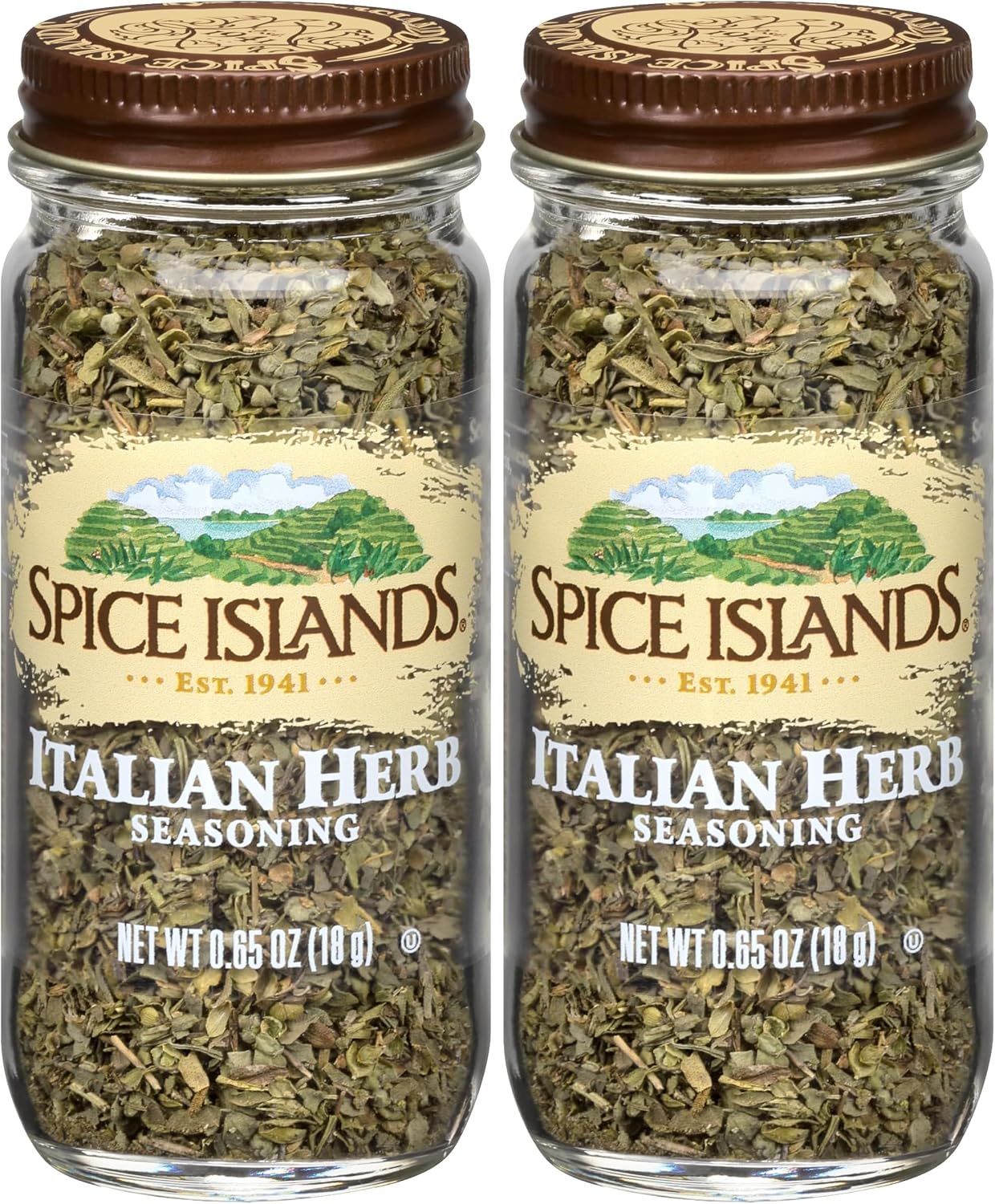 Spice Islands Italian Herb Seasoning, 0.65 Ounce (Pack of 2)