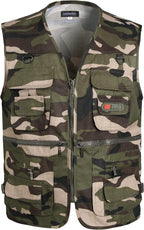 Men’s Fishing Vest Summer Outdoor Work Safari Travel Photo Vest with Multi Pockets
