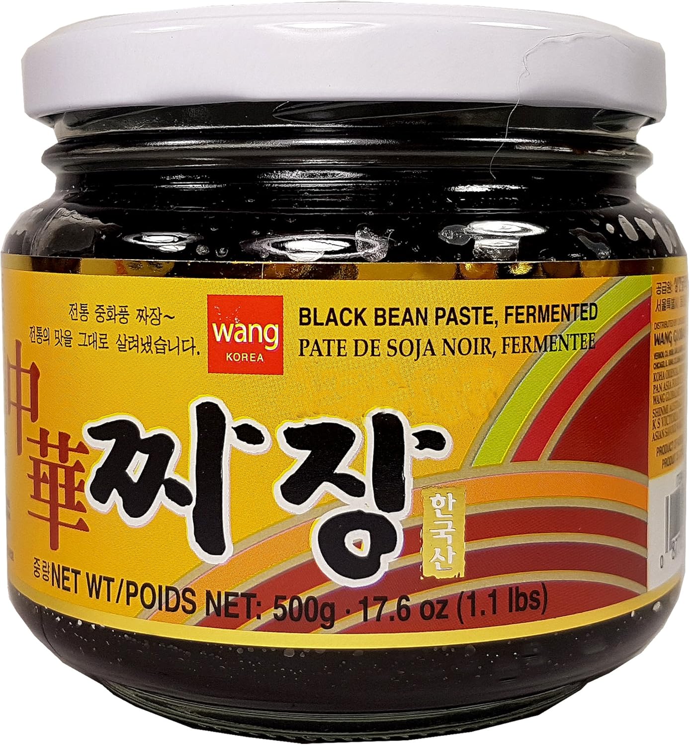 WANG'S Fermented Black Bean Paste Chunjang 17.6 Oz. (1.1 lbs.)