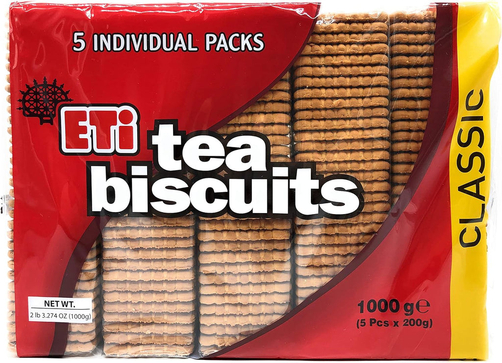 Eti Tea Biscuit Petit Beurre Cake & Cookies Biscuit 1000gr
