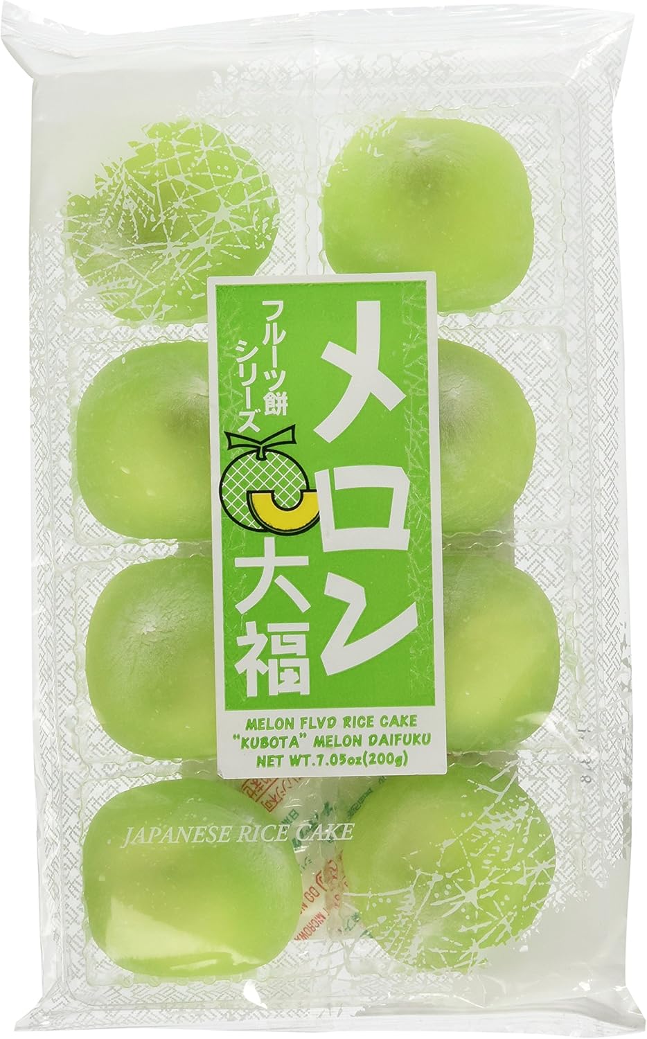 Japanese Fruits Daifuku (Rice Cake)-Melon Flavor