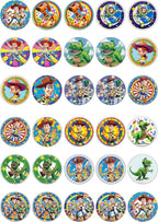 30 x Edible Cupcake Toppers – Classic story Themed Collection of Edible Cake Decorations | Uncut Edible on Wafer Sheet