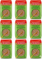 Makfa Buckwheat Groats Premium Quality 800g/28.2oz Kosher Product, Non-Gmo, Grechka (Pack of 9)