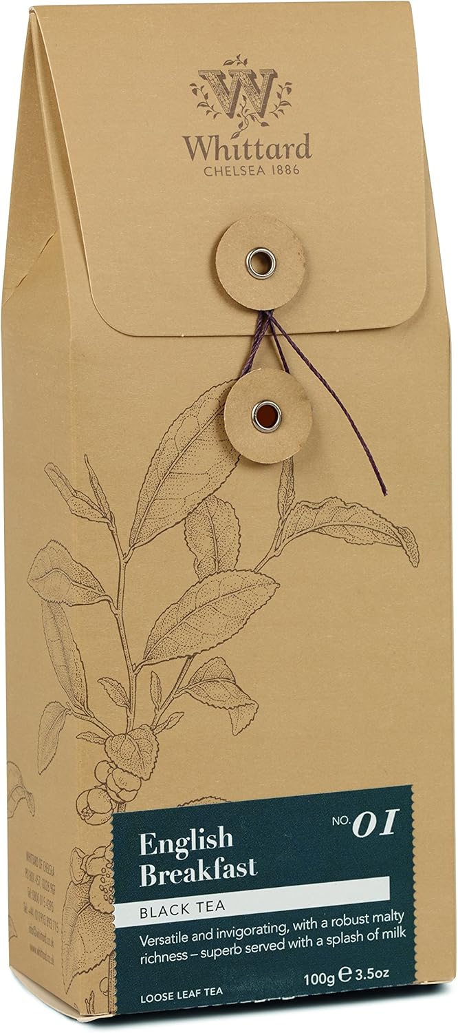 Whittard of Chelsea English Breakfast Loose Tea Pouch 100 g