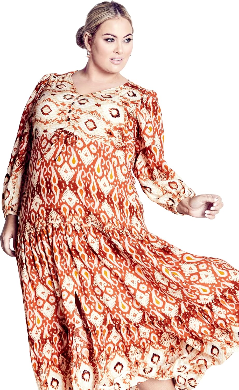 Avenue Women's Plus Size Elouise Maxi Dress