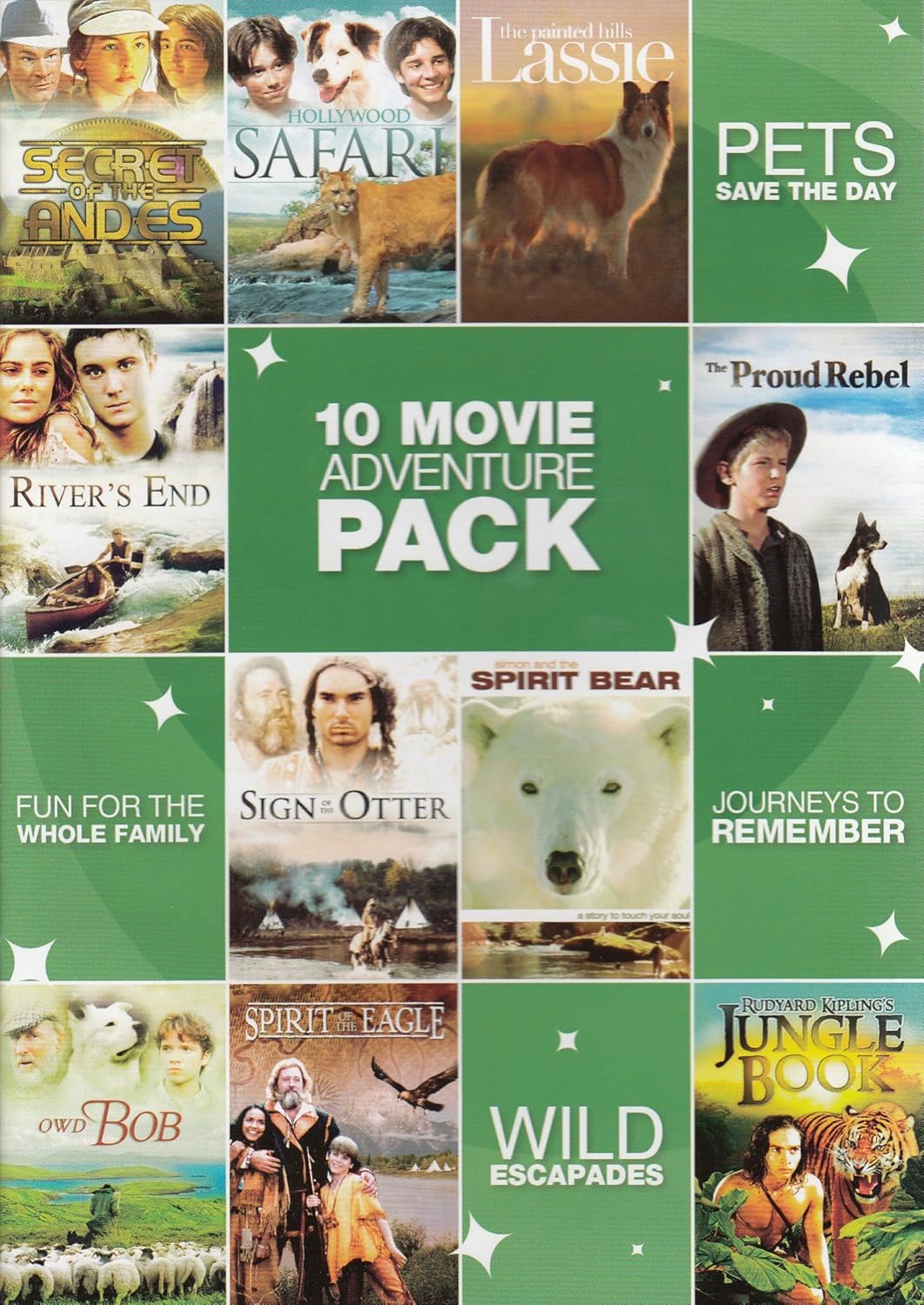 10-Movie Family Adventure Pack V.1
