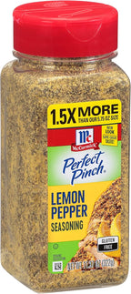 McCormick Perfect Pinch Lemon Pepper Seasoning, 11.37 oz