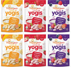 Happy Baby Organics Yogis Freeze-Dried Yogurt & Fruit Snacks, Variety Pack, 1 Ounce (Pack of 6)