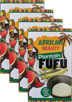 Plantain Fufu Flour African Mix 24oz - Authentic, Premium Quality Fufu Flour with Real Plaintain - 100% Natural by African Beauty (4)