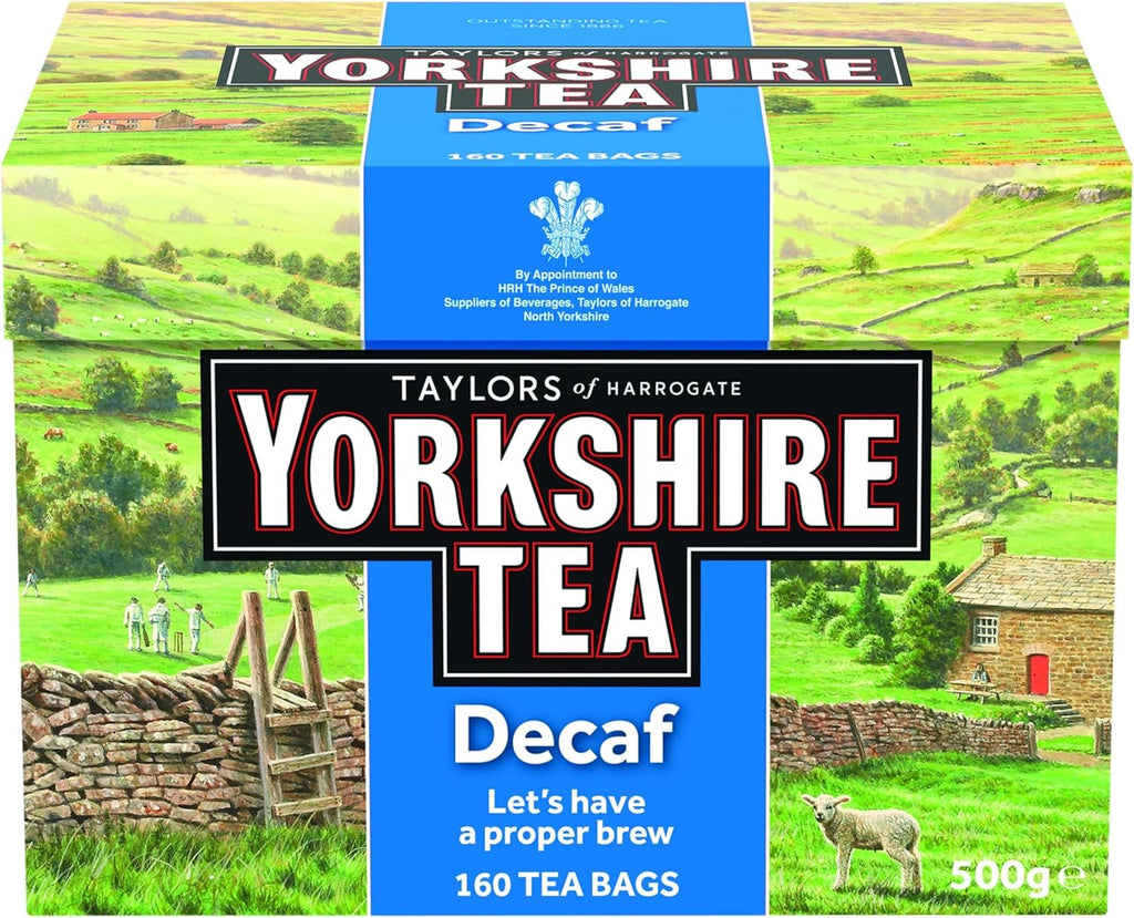 Taylors of Harrogate Yorkshire Tea Decaf 160 tea bags