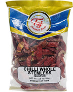 TAJ Premium Indian Whole Chilli (Whole Mirchi, without stem), (3.5 Ounce)