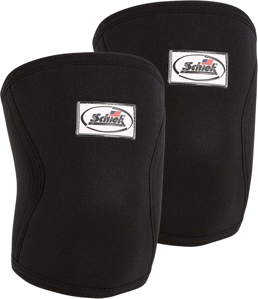 Schiek Sports Model 1170 Knee Sleeves - 5mm Neoprene Knee Compression Sleeves for Weight Lifting