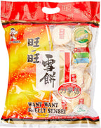 Want Want Shelly Senbei Rice Crackers Family Pack (520g)