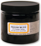Jacquard Procion MX Tie Dye Powder Golden Yellow, 8 Ounce Jar for Fabric and Clothing | Permanent and Washfast