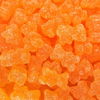 Sour Bears Gummy Candy | 1 Pound Bag | Orange Sour Candy | Vegan Gummies | Gummy Candies for Party Favors, Buffets, and Goodie Bags | Gelatin Free Treat