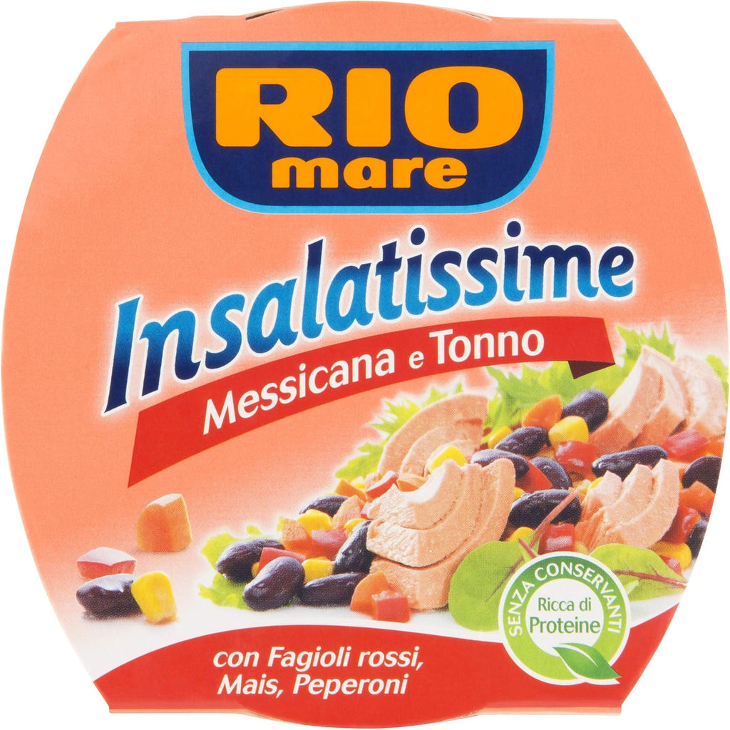 Rio Mare Insalatissime Mexican Tuna Salad Ready To Eat - 3 Cans - 5.64 Ounce Each