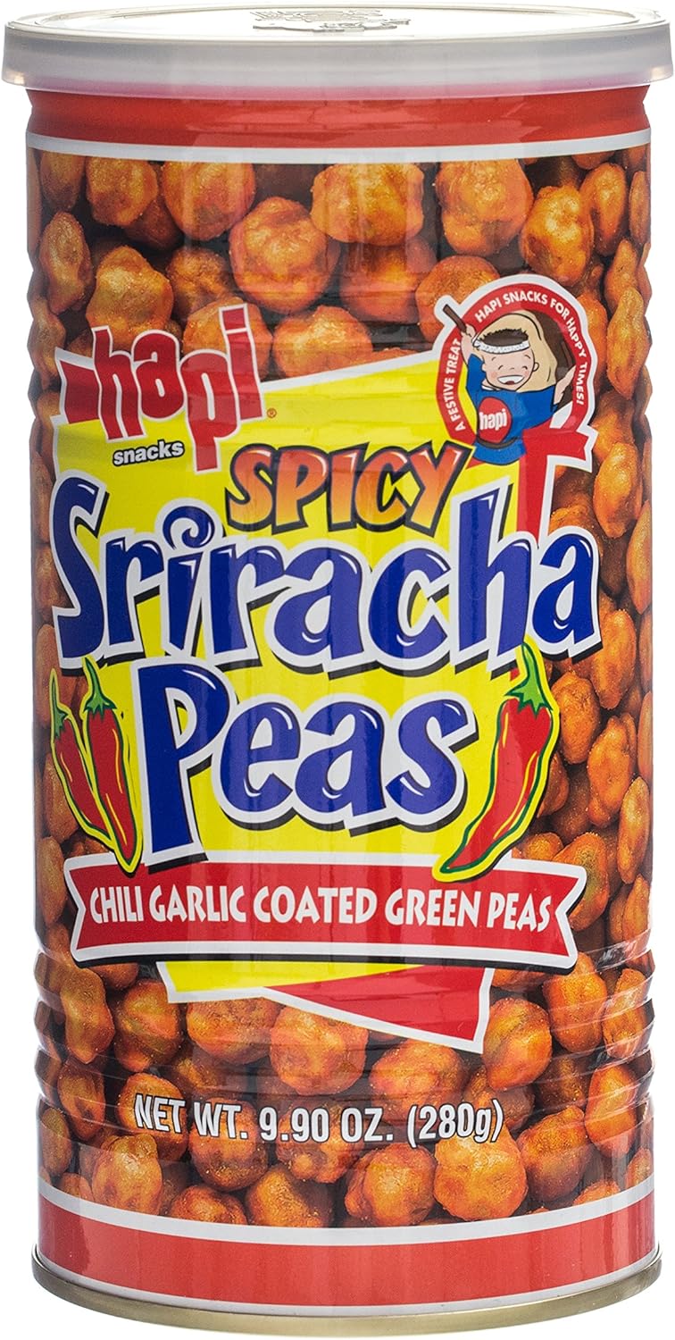 Hapi Snacks, Spicy Sriracha Peas, 9.9 oz
