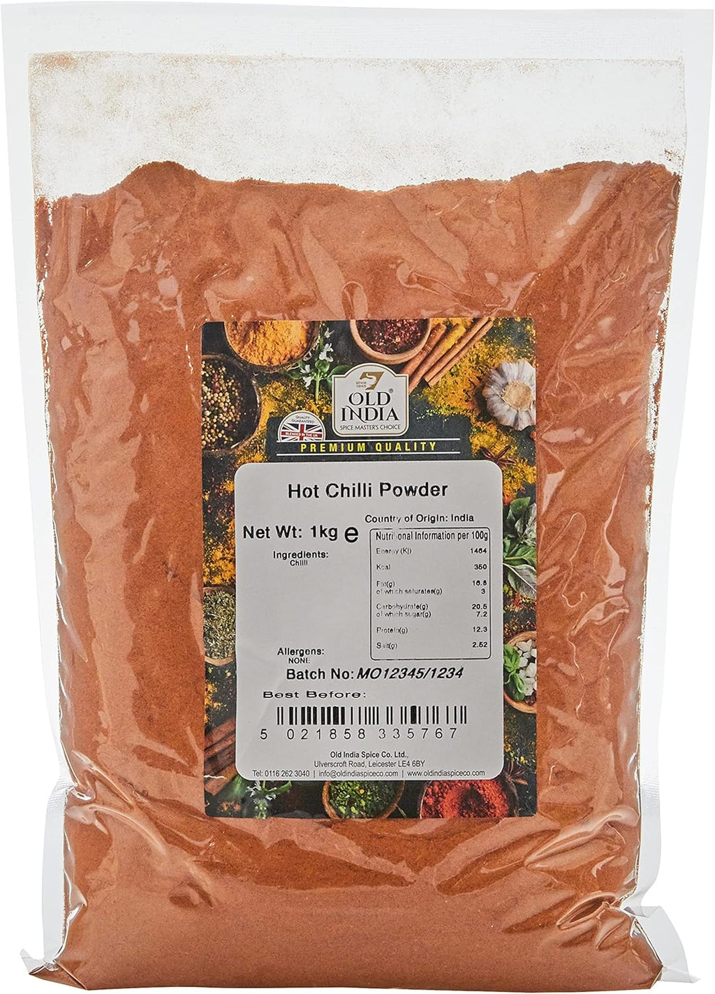 Old India Hot Chilli Powder 1 Kg