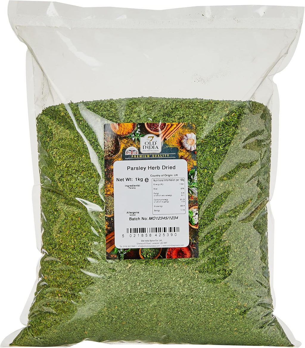 Old India Parsley Herb Dried 1 Kg