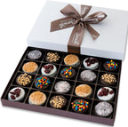 Barnetts Easter Cookies Gift Basket, 20 Gourmet Chocolate Covered Candy for Spring Treats Hamper Stuffer, Girlfriend, Wife, Husband, Box Food Delivery for Him and Her, Baskets Gifts Ideas for Women and Men