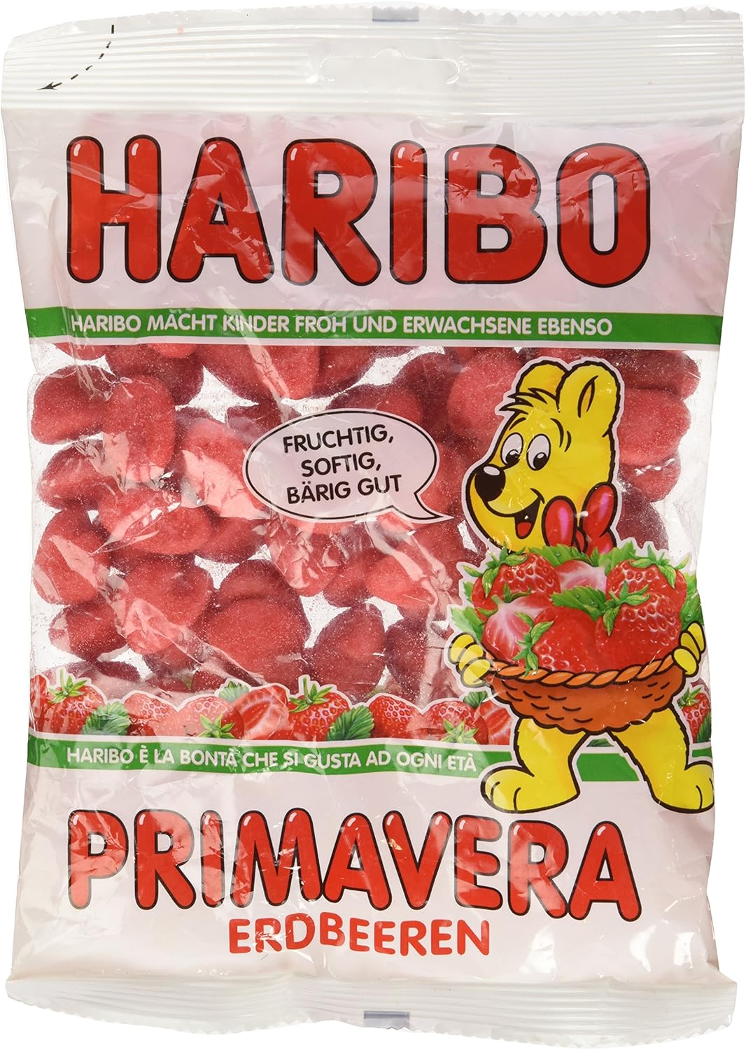 Haribo Primavera-Strawberries Gummi Candy 200 g