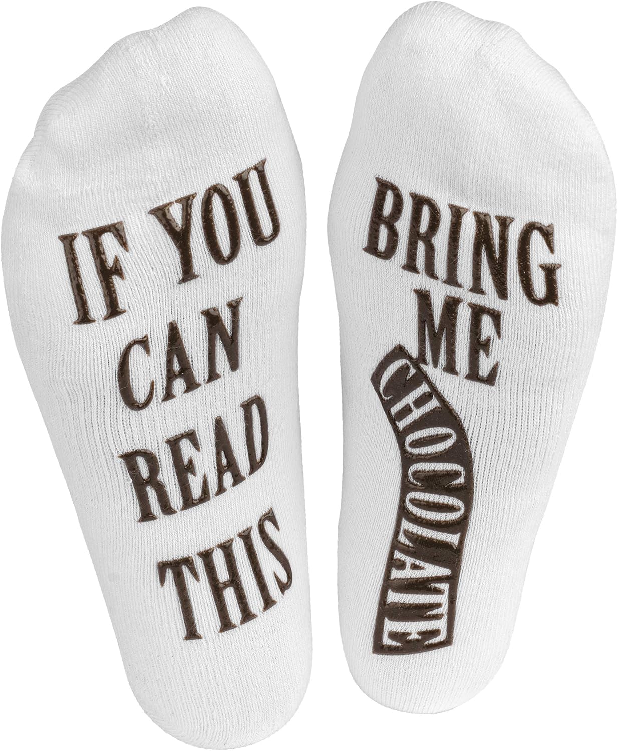 Haute Soiree Women's Novelty Socks - If You Can Read This Bring Me Some Socks - Funny Wine or Food Gift Idea - One Size