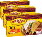Old El Paso Taco Dinner Kit, Hard & Soft, 11.4 oz. (Pack of 3)