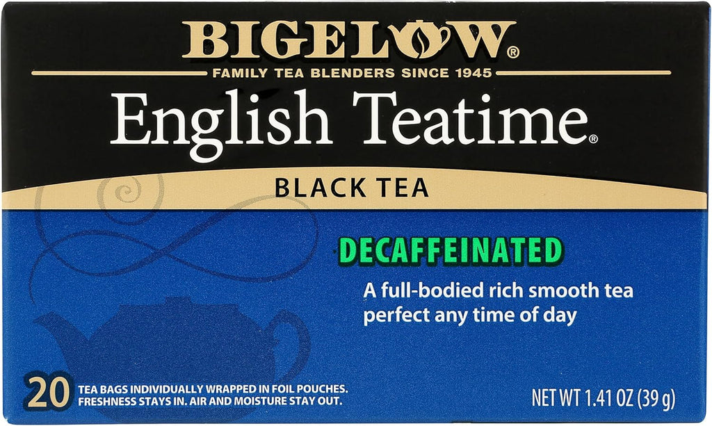 Bigelow Decaf English Teatime Tea Bags, 20 ct