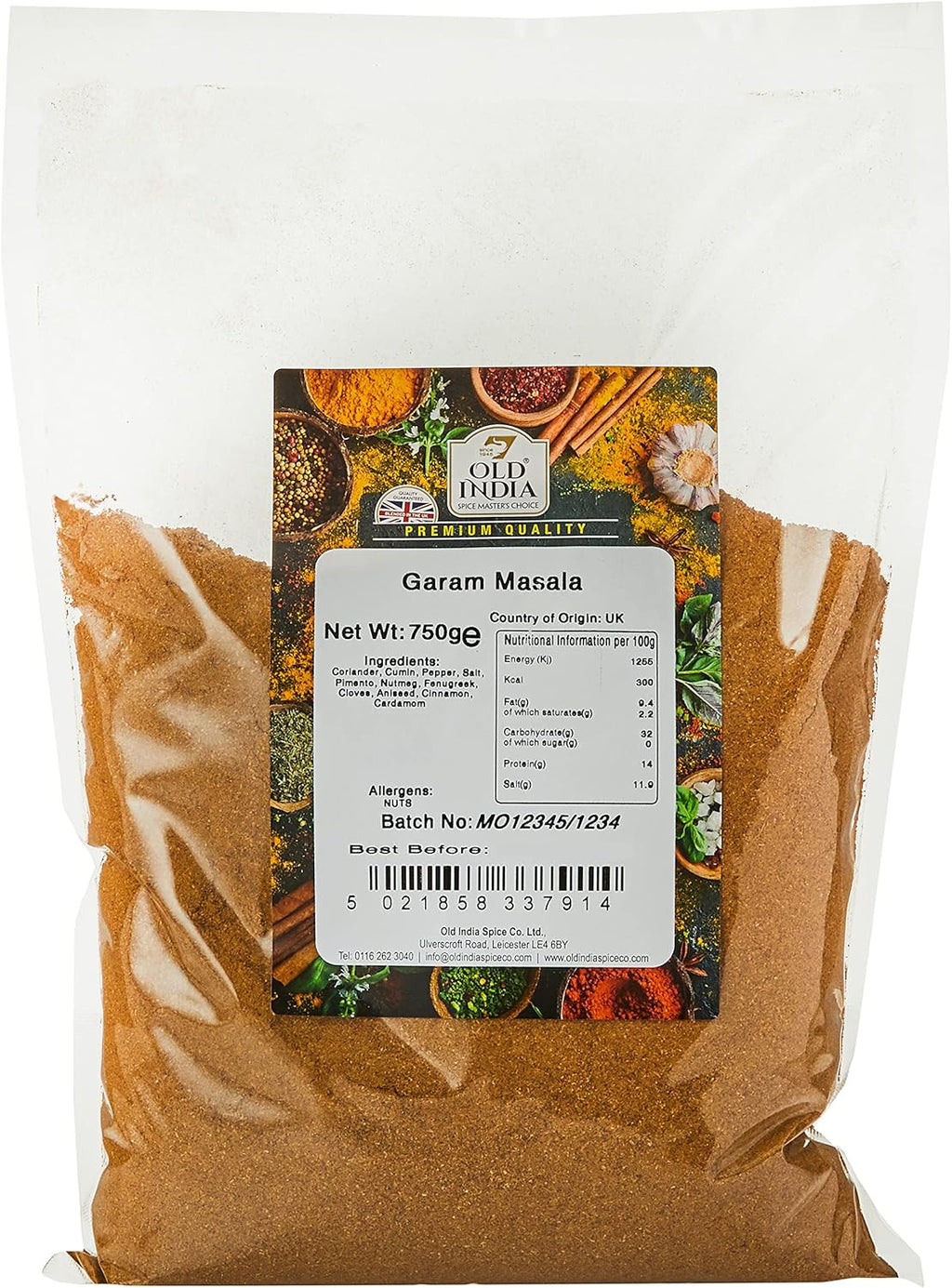 Old India Kashmiri Garam Masala 750 g