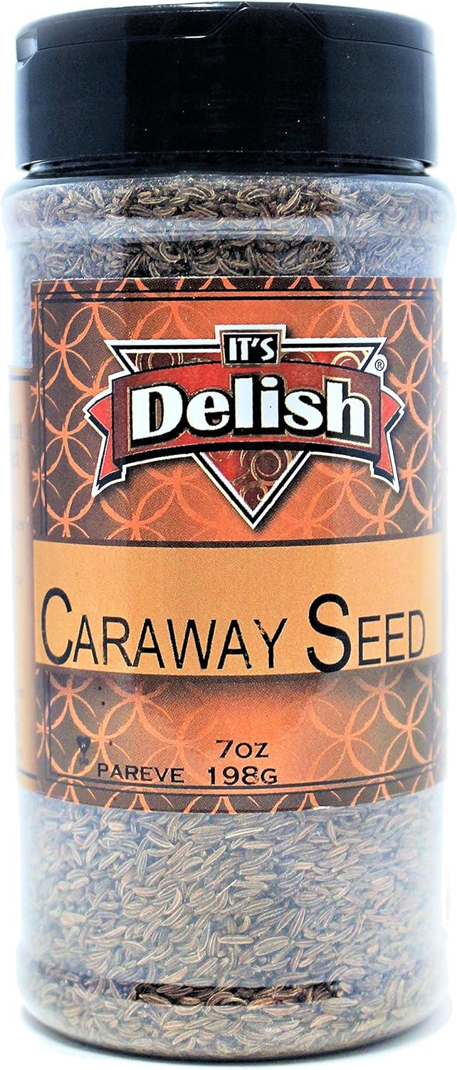 Gourmet Caraway Seeds by Its Delish, Medium Jar, 7 oz