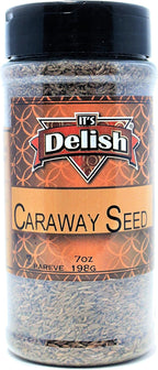 Gourmet Caraway Seeds by Its Delish, Medium Jar, 7 oz