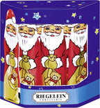 RIEGELEIN Solid Chocolate Santas, 125 GR