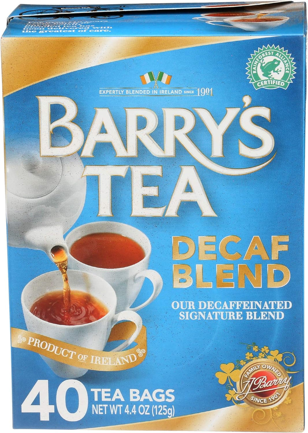 Barrys Tea Decaf, 40 ct