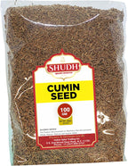 SHUDH CUMIN SEED 3.5 Oz Bag (100gm) | Jeera Whole Indian Spice ~ All Natural | Vegan | Gluten Friendly | NON-GMO | Indian Origin