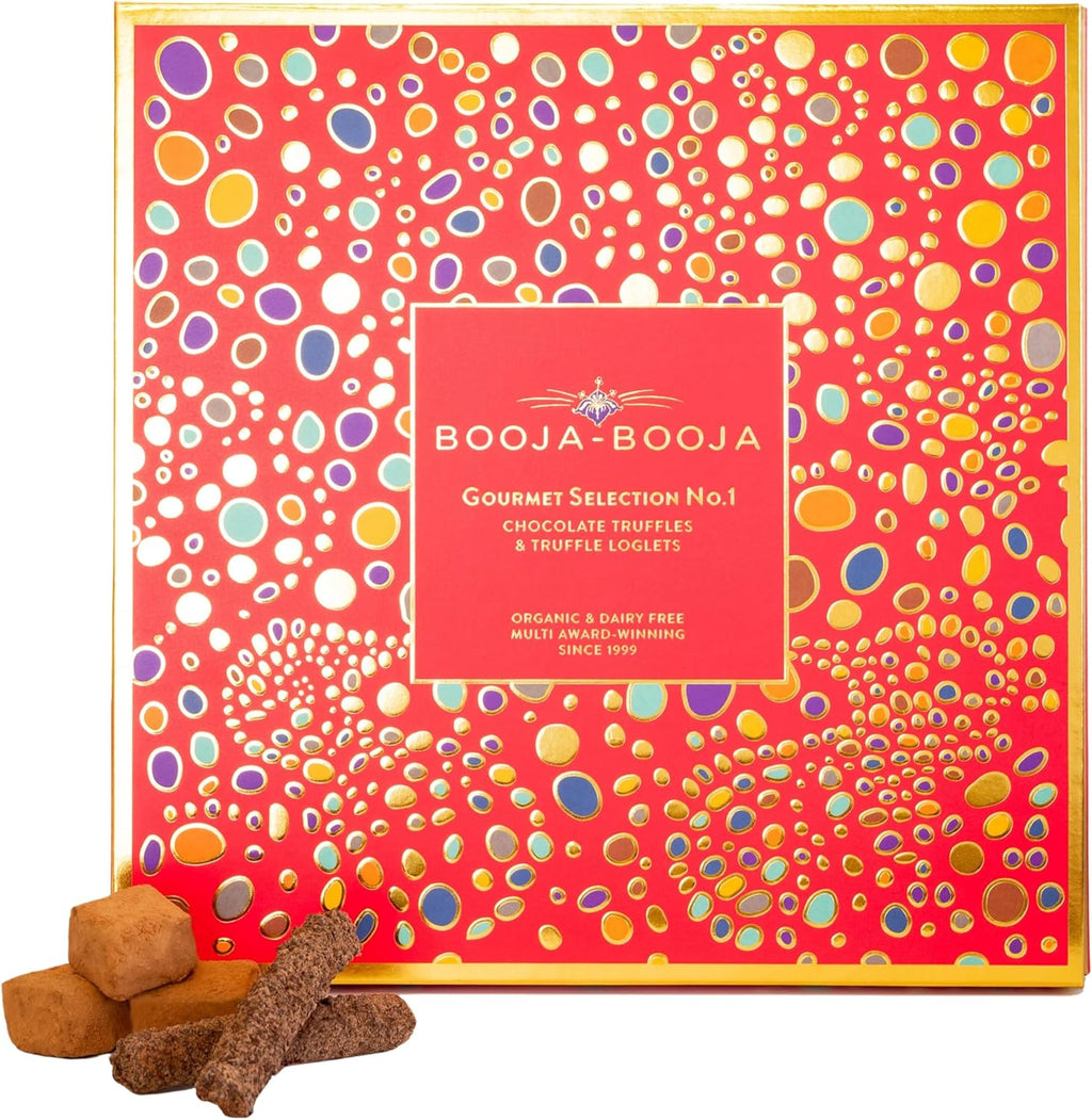 Booja-Booja Gourmet selection No.1 Vegan Chocolate Truffles & Loglets 289g