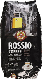 Taste of Portugal Rossio Whole Coffee Beans | Portuguese Medium-Roast Espresso Beans | 2.2lb bag