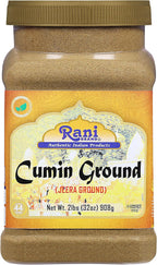 Rani Cumin (Jeera) Powder Spice 32oz (2lbs) 908g PET Jar ~ All Natural | Vegan | Gluten Friendly | NON-GMO | Kosher | Indian Origin