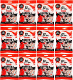 Walkers Nonsuch Treacle Toffees Bag 5.29 oz (Pack of 12) - Chewy Black Treacle English Toffee Candy, Traditional English Sweets, Gluten Free British Butter Candy, Imported from UK