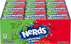 Nerds Candy, Watermelon & Wild Cherry Flavor, 1.65 Ounce Treat-Size Theater Candy Boxes (Pack Of 36)