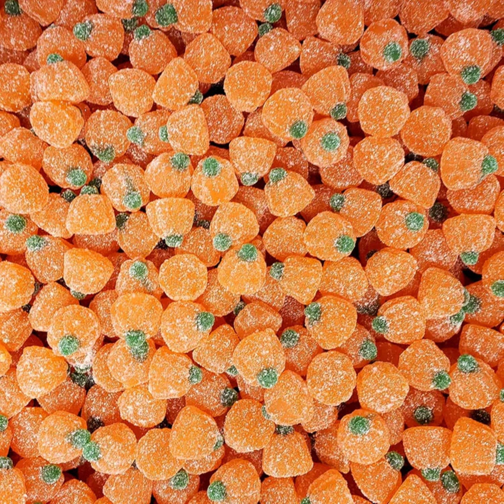 Gummy Pumpkin Candy-Fancy Jelly Candy Pumpkin Shaped Gummies by Queen City Candy Cave (1 Pound)
