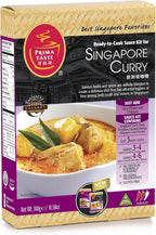 Prima Taste Singapore Curry Sauce Kit, 10.58 Ounce (Pack of 4)