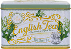 New English Teas Lily of the Valley Tea Tin with 40 Earl Grey Teabags
