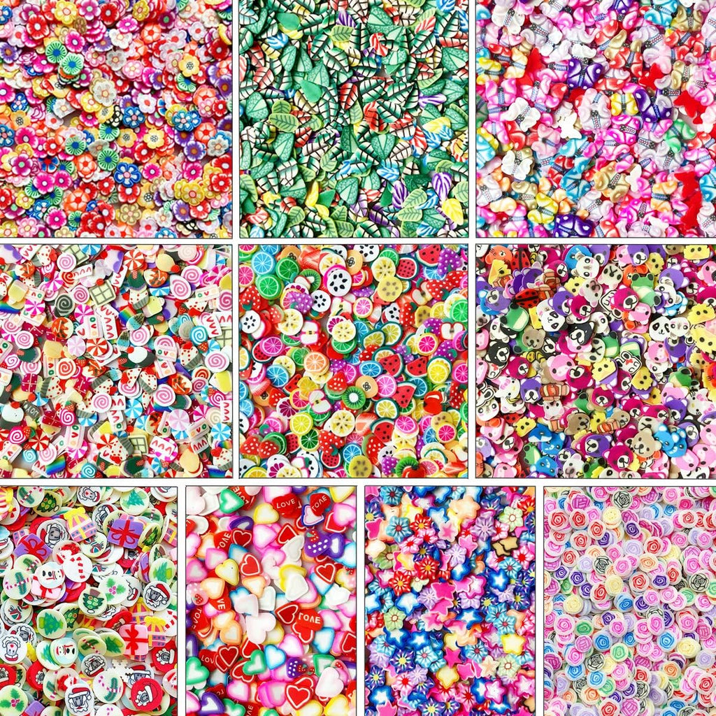 10000 PCS Nail Art Slices Fruits Slice Polyme Slices for Nail Art and Cellphone Decorations（10000 PCS）