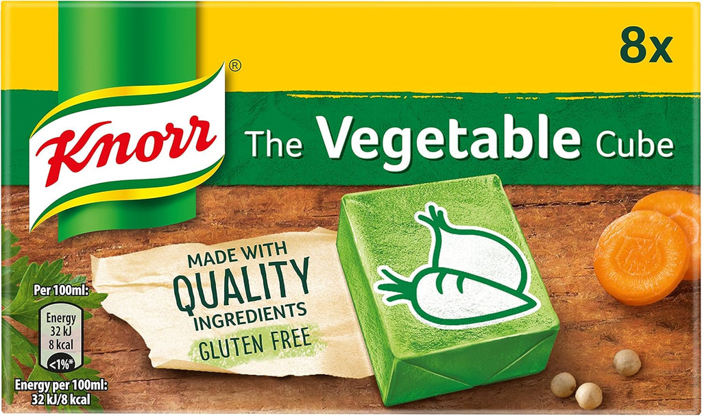 Knorr Vegetable Stock Cubes, 80g (Pack of 1)