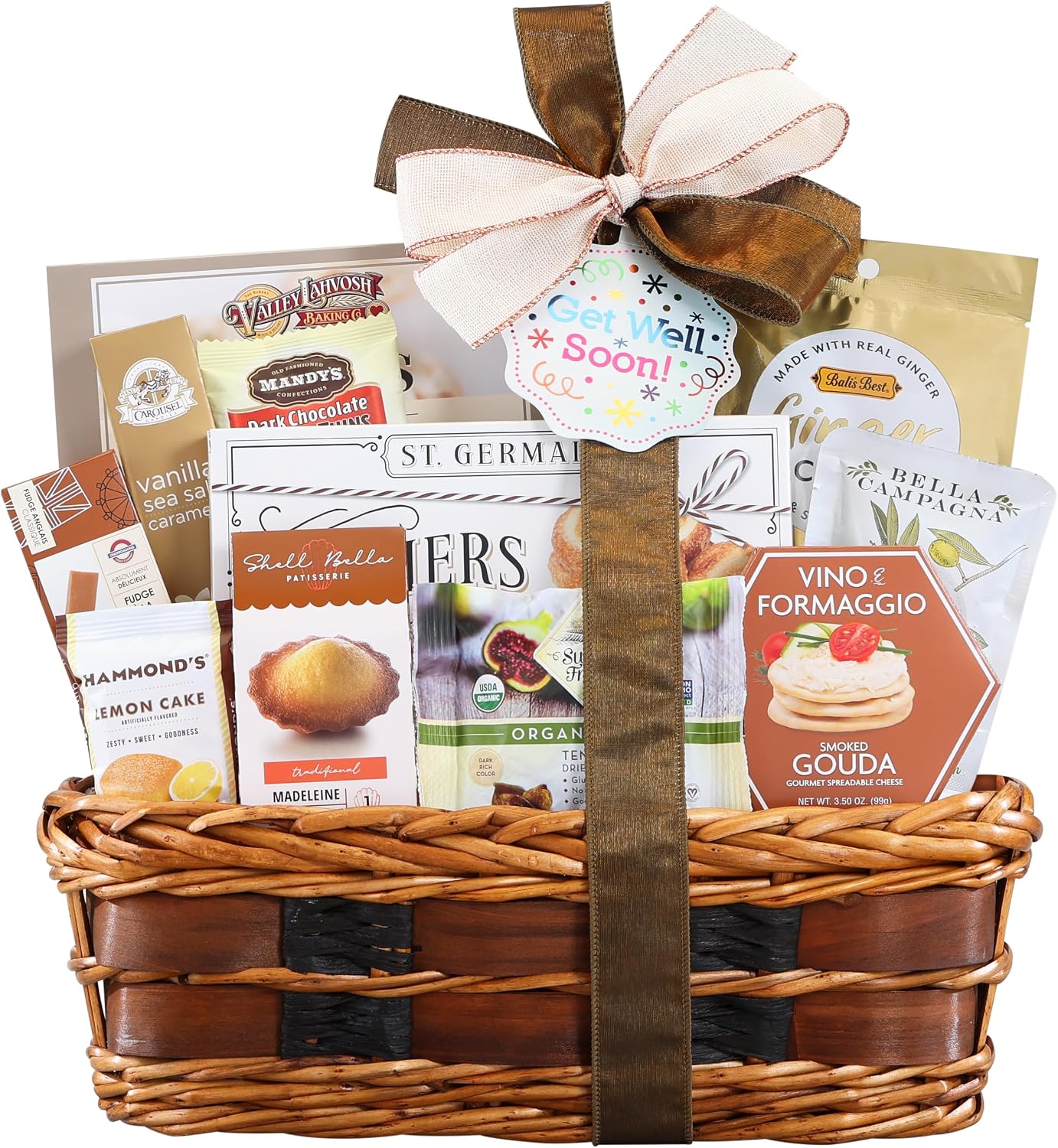 Wine Country Gift Baskets The Bon Appetit Gift Basket Get Well Soon