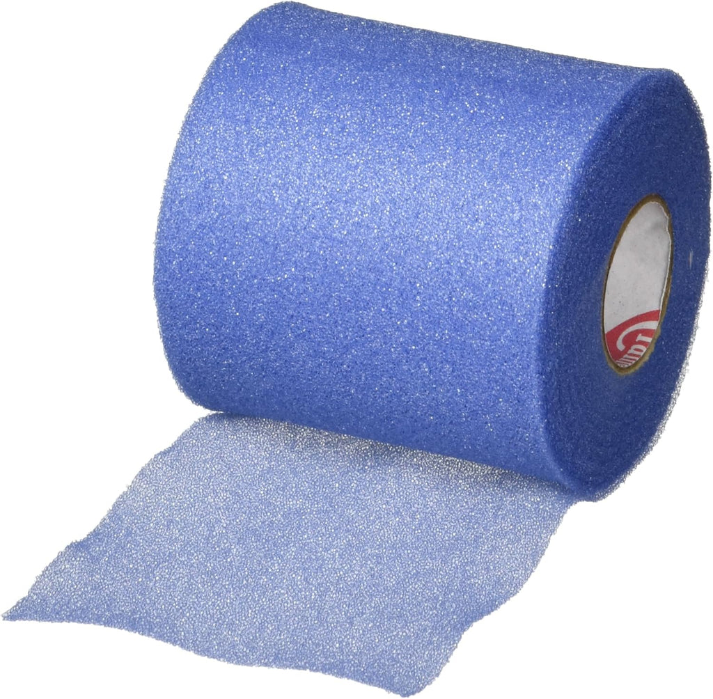 Cramer Tape Underwrap, Sports PreWrap for Athletic Ankle, Wrist, and Injury Taping Jobs, Hair Tie, Headband, Patella Support, Pre-Wrap Athletic Tape Supplies, 2.75" X 21 Yard Roll of Pre Wrap , Blue
