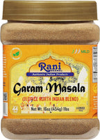 Rani Garam Masala Indian 11-Spice Blend 16oz (1lb) 454g PET Jar ~ All Natural, Salt-Free | Vegan | No Colors | Gluten Friendly | NON-GMO | Kosher | Indian Origin