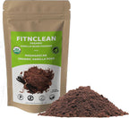 2oz Organic Madagascar Vanilla Bean Powder. Certified USDA Organic. Raw Natural Pure Unsweetened No Additives NON-GMO. Ground whole Gourmet Pods by FITNCLEAN VANILLA
